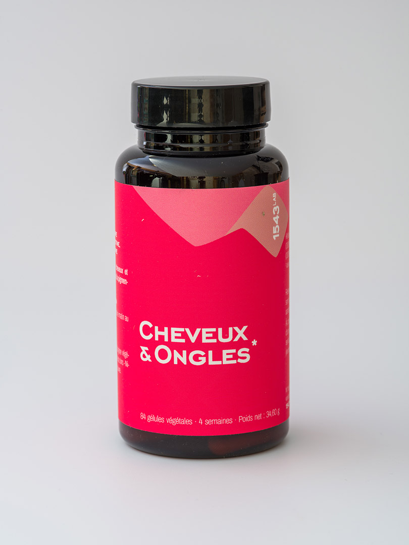 Cheveux & ongles, pilulier